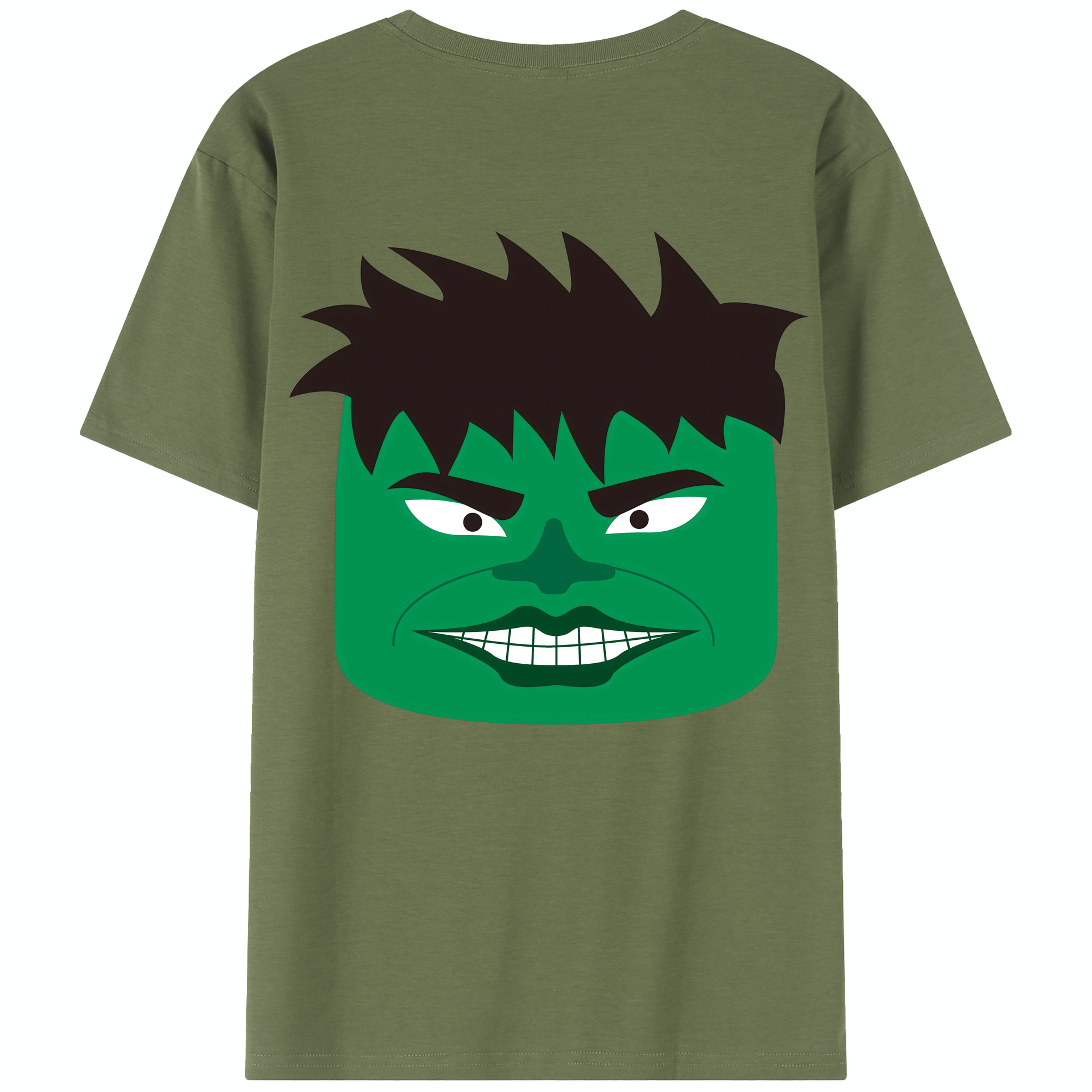 （画像用） アベンジャーズ The Avengers 綿100％半袖Tシャツ（背面プリント）